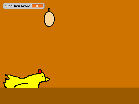 Superhen and the Egg Bomb