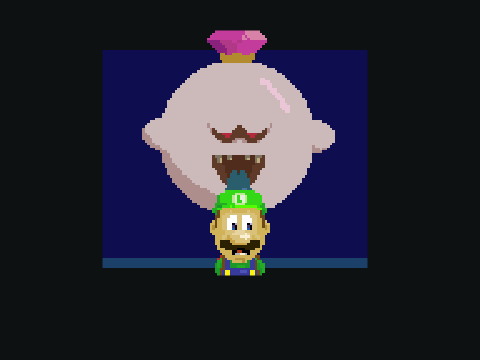 Halloween Art Contest- luigi's fears