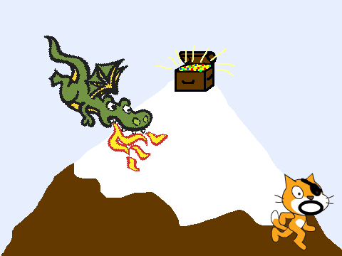 Pirate cat VS Dragon!!! Part 2