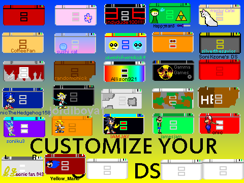 Add your own DS