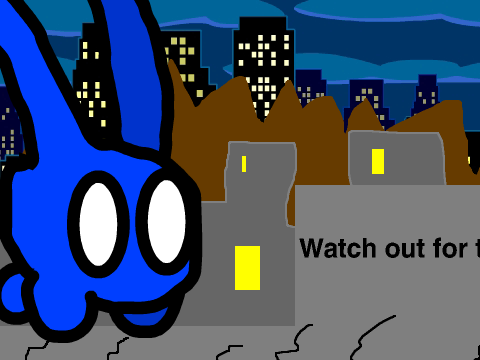 Add yourself running From A giant Ri-GEN!