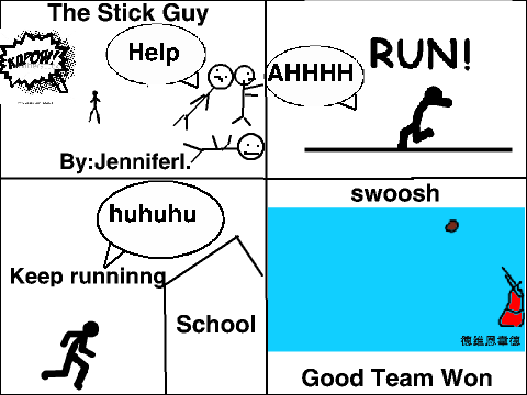The Stick Guy ( Comic Scrip )