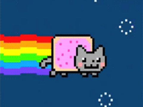 nyan cat animation