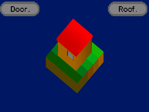 3d house(made by stamping :D )