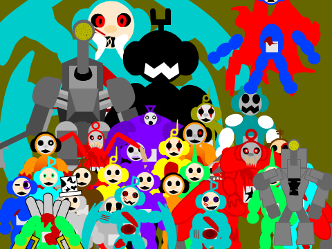 Slendytubbies: characters, locations, form's... AGAIN remix remix