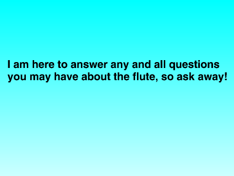 Q&A: Flute!