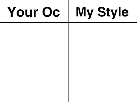 (CLOSED) Draw your oc and I'll redraw in my s