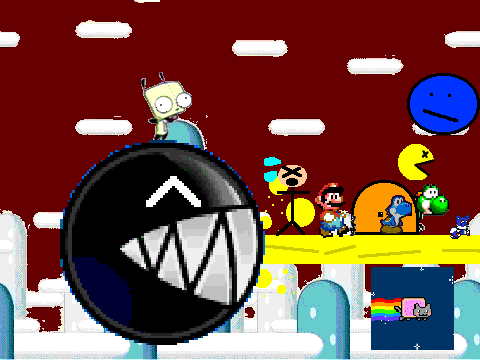 Add yourself running from Giant Chain-Chomp! (1)