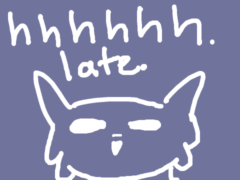 sORRY THIS IS SO LATE