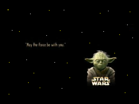 The Light sides'  theme song (Star Wars) 