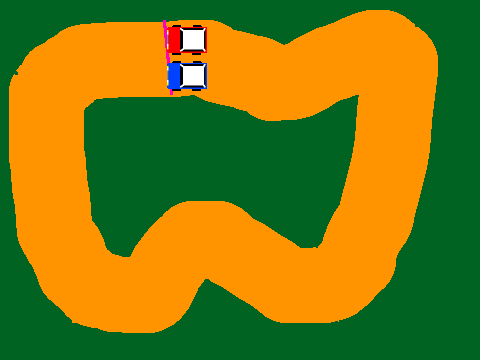 Two player racing
