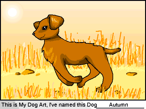 Dog Art Contest 2011 my entry