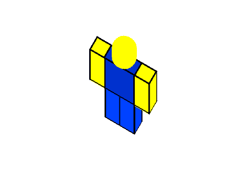 3D ROBLOX character