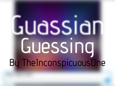 Gaussian guessing