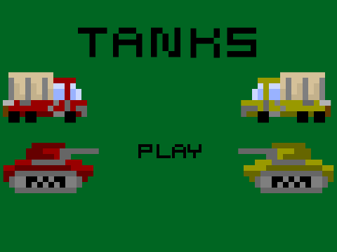 Menu for "Tanks!"