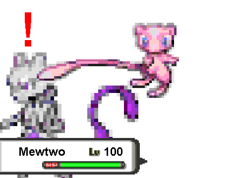 Mew and Mewtwo-2 (School Project)