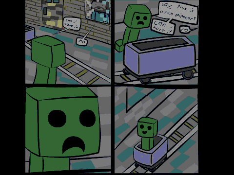 MineCraft Comics Volume1