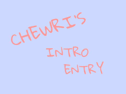Intro Contest Entry!