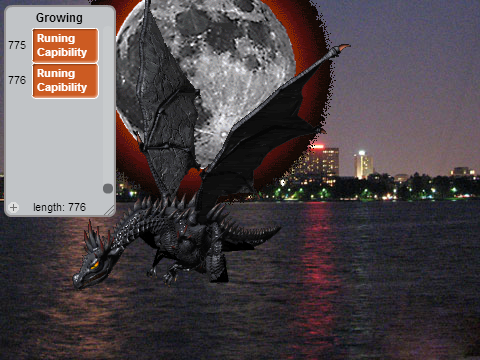 the darknes dragon I cared for