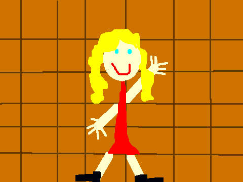 dancing girl