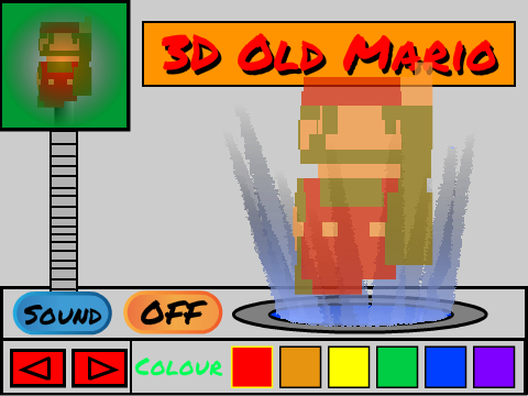 3D Old Mario