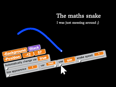Maths snake