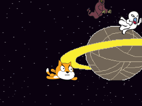 Scratch Cat Saves the World