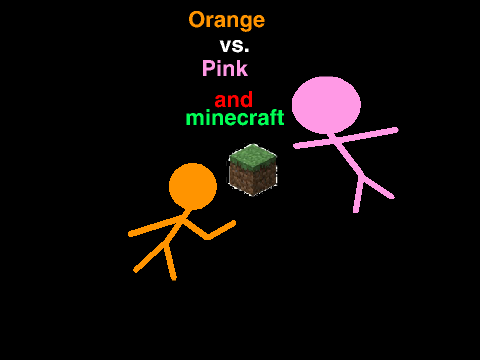 Orange vs.Pink Group and the Minecraft block Cover trailer