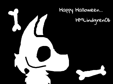 Halloween wolf