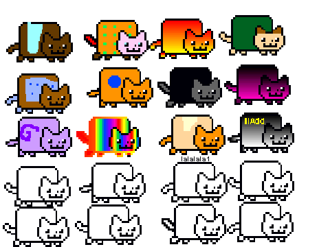 Add Yourself as a Nyan Cat!