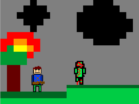 Zombie Apocalypse (Pixel Version)