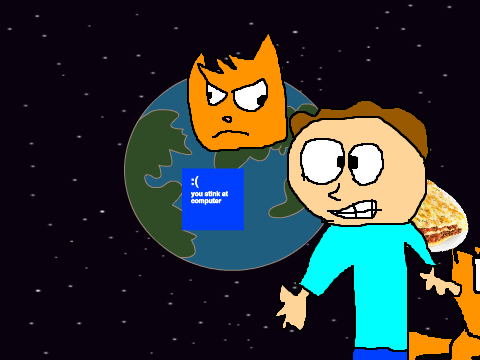 Garfielf Eats Olive Garden but Instructions