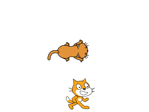 Backwards Meowing Cats