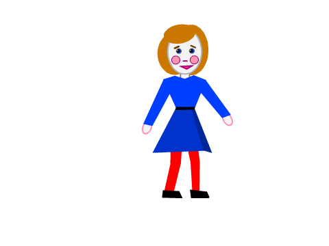Sue the Clown Girl