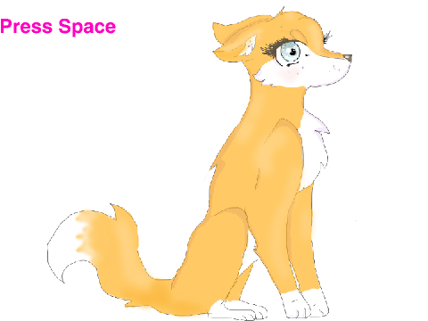 I drew a fox!