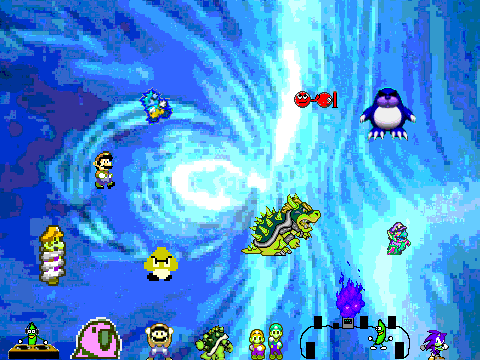 add yourself in the vortex dance party