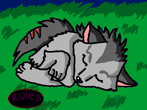 Wolf colouring contest 3