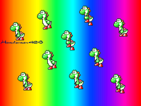 Add yourself doing the Yoshi Dance!