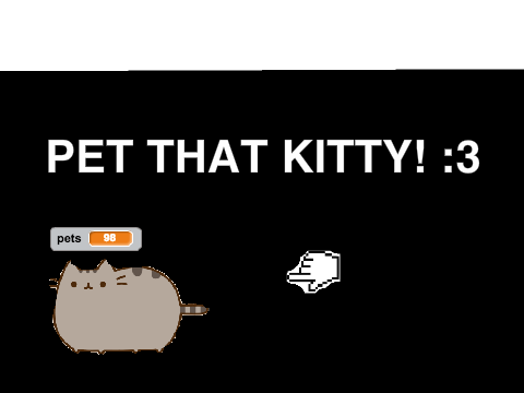 PET THE KITTY!!!!!