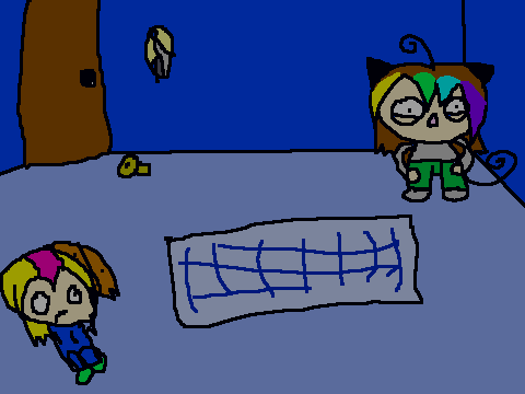 Add yourself stuck in the  Blue room  for 72 hours[1]