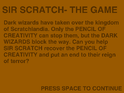 Sir Scratch- The Game