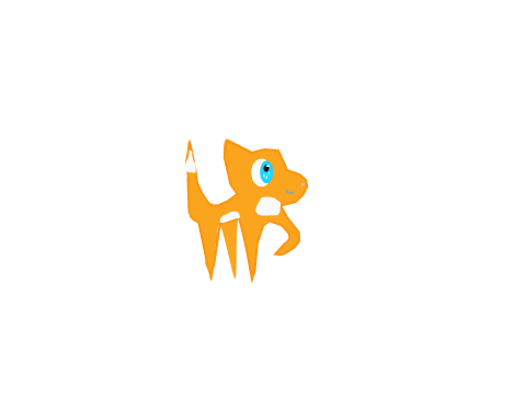 turning scratch cat into a real cat-----bad...........