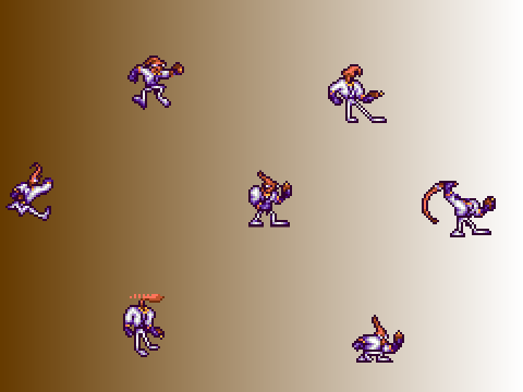 Earthworm Jim Sprites