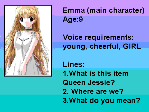 Auditions for Emma