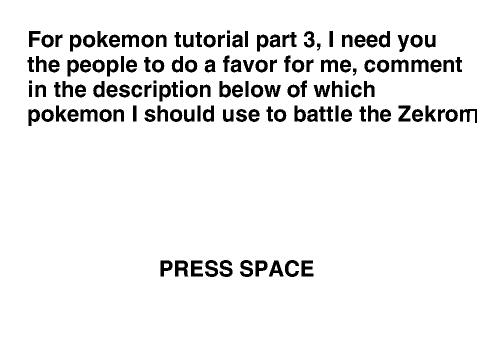 Pokemon tutorial 3 preview