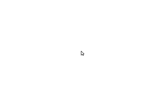 My cursor moving...