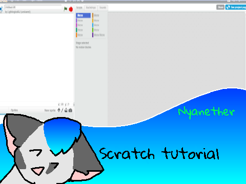Scratch tutorial for my mom and her class :'3