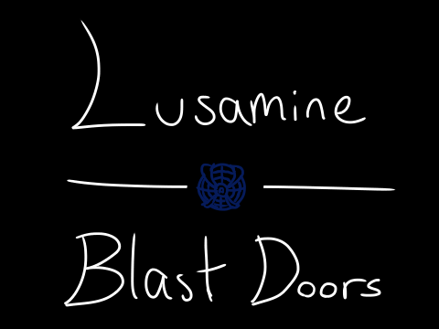 lusamine - blast doors