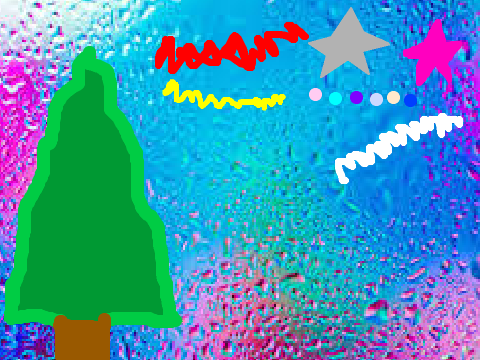 Decorate a christmas tree