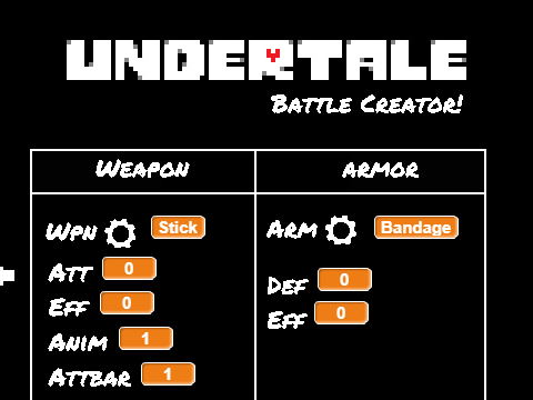 Undertale Simple Battle Creator v 3.3a remix-2